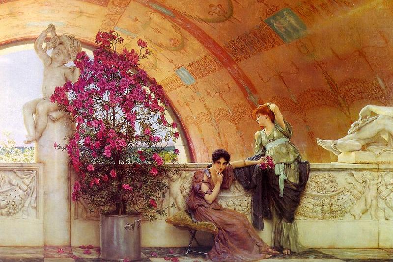 Unconscious Rivals, Alma Tadema